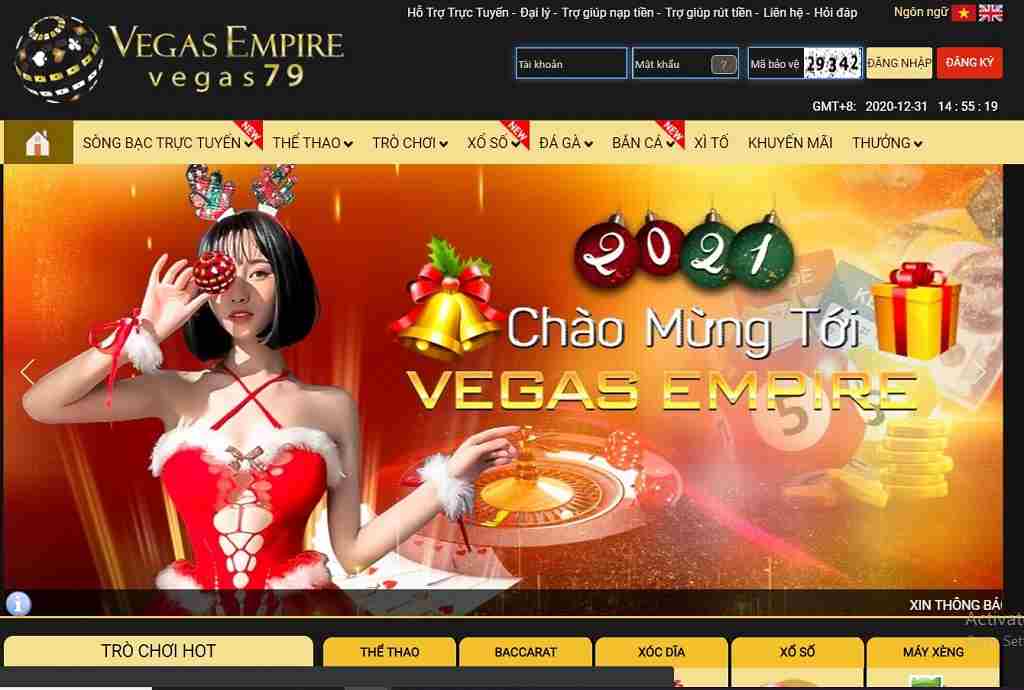Vegas Empire – Trang cá cược uy tín hợp pháp duy nhất tại Việt Nam