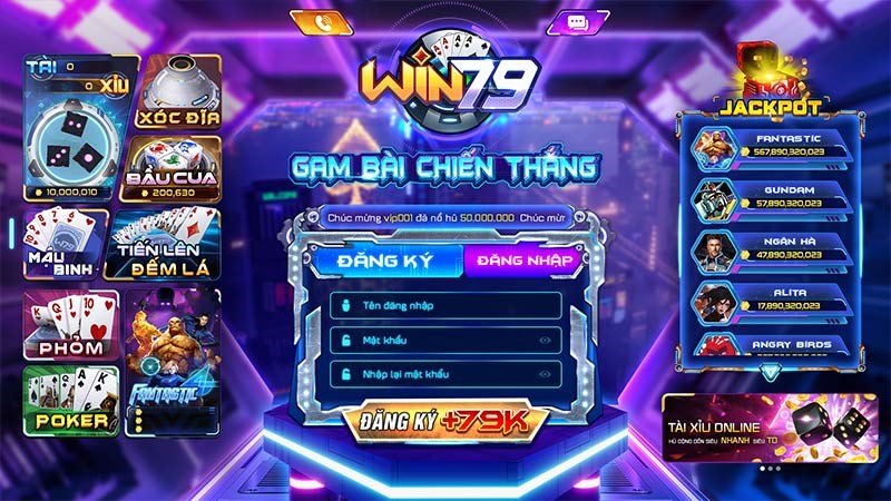 Cổng game Win79 - Sân chơi game bài đổi thưởng vượt thời đại