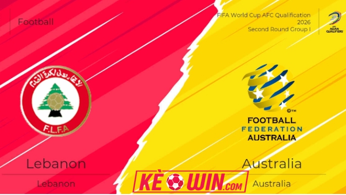 Liban vs Úc – Soi kèo bóng 15h45 26/03/2024 – Vòng loại World Cup 2026