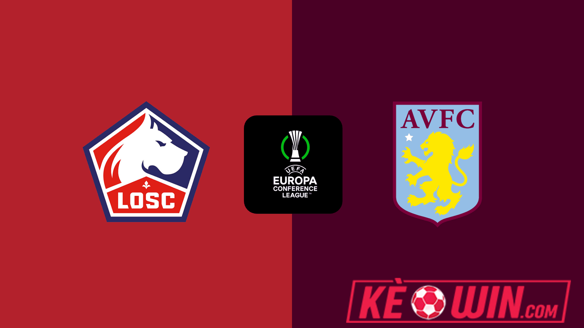 Lille vs Aston Villa – Kèo bóng đá 23h45 18/04/2024 – Europa Conference League