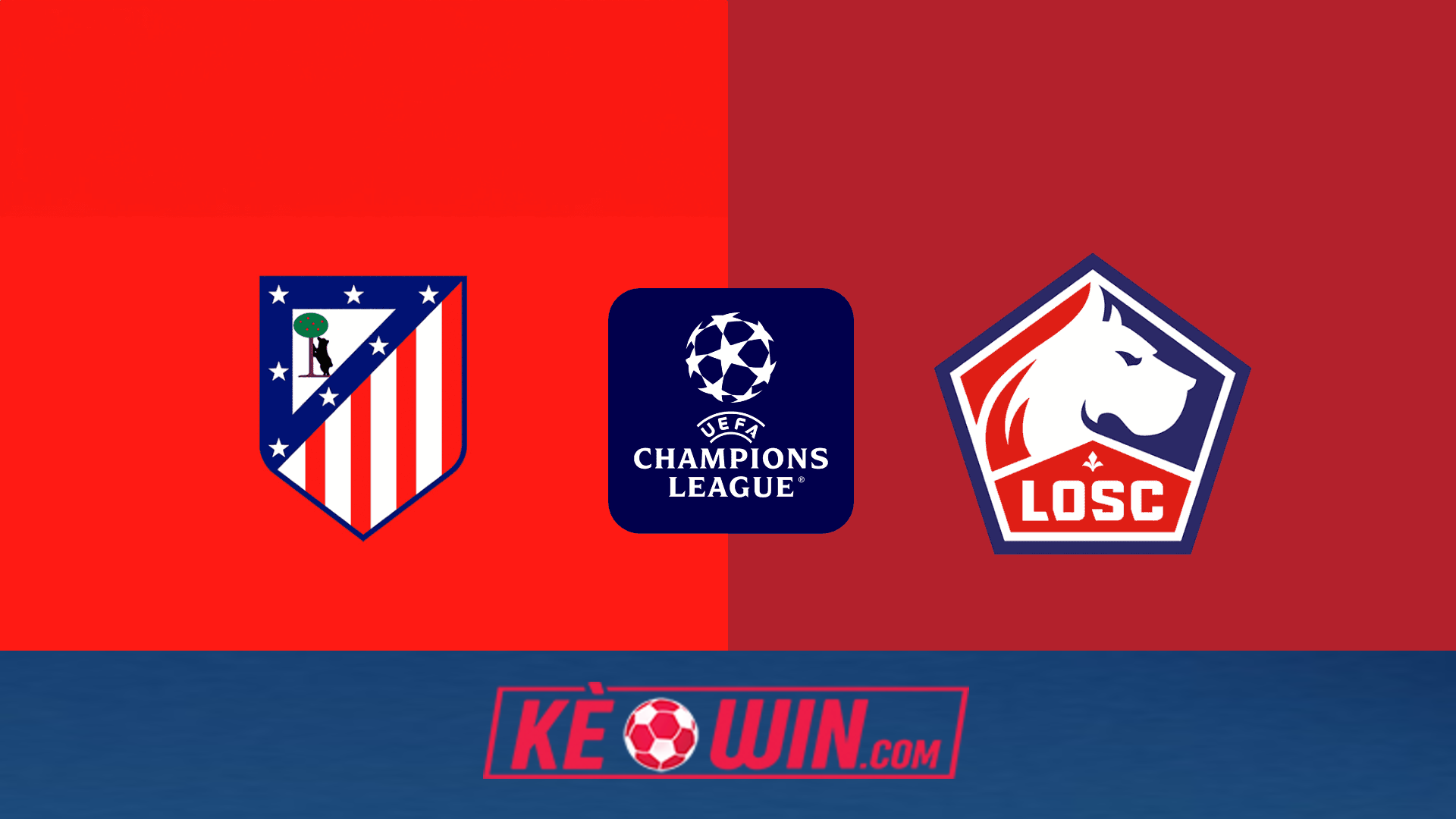 Atletico Madrid vs Lille – Kèo bóng đá 02h00 24/10/2024 – Champions League