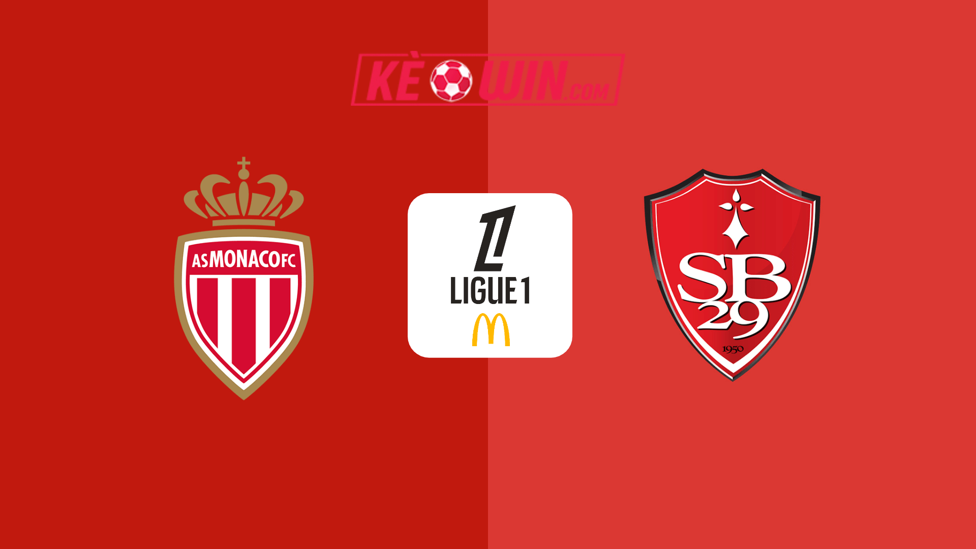 AS Monaco vs Stade Brestois – Kèo bóng đá 01h00 23/11/2024 – VĐQG Pháp