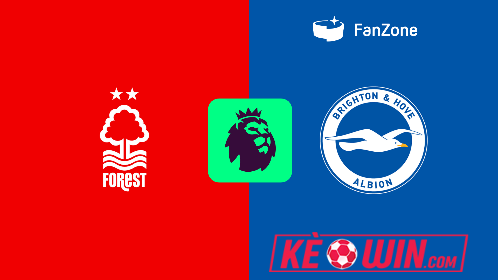 Nottingham Forest vs Brighton – Kèo bóng đá 19h30 01/02/2025 – Ngoại hạng Anh