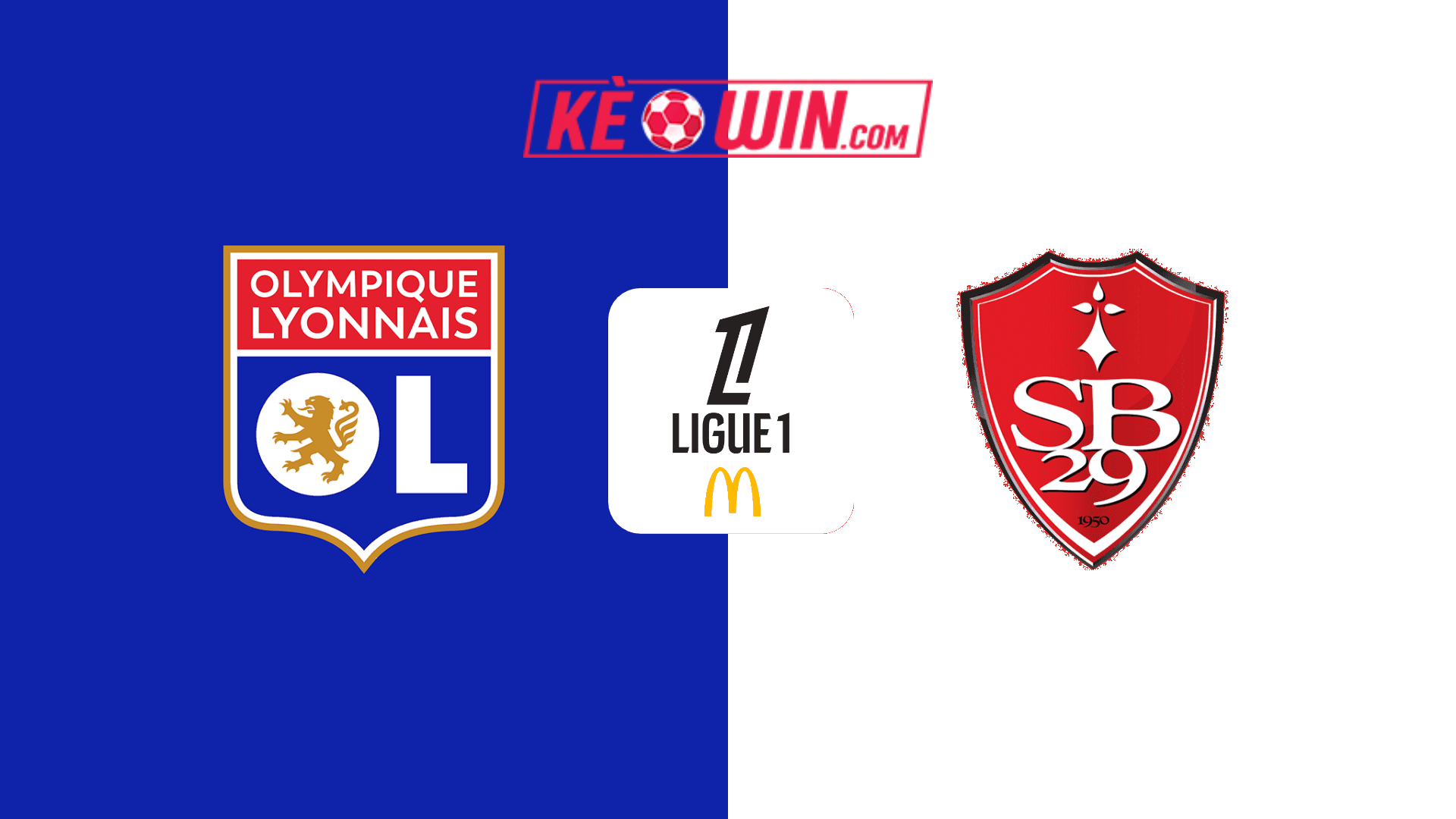 Olympique Lyonnais vs Stade Brestois – Kèo bóng đá 21h00 02/03/2025 – VĐQG Pháp